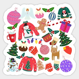 Everything Christmassy Sticker